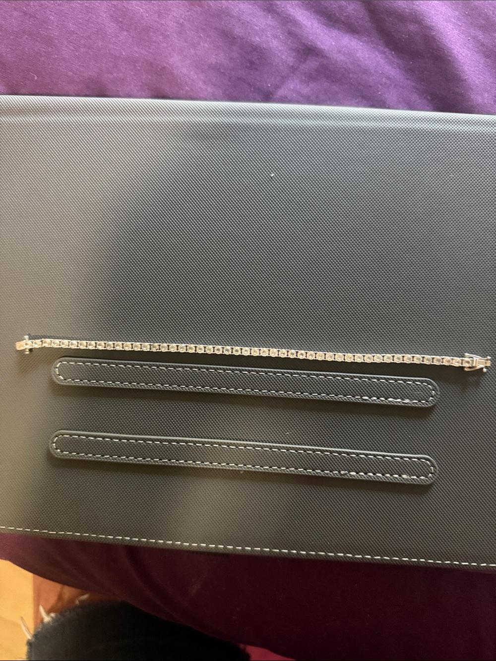 Classic Silver Tennis Bracelet - Silver